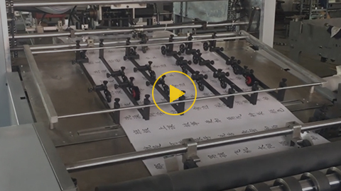 Playing Card Production System (Slitting, Die-cutting and Collating), WT-007CSCM