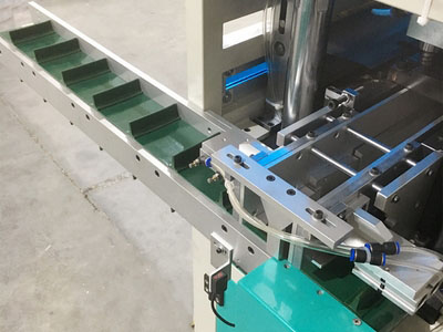 Punched card collection unit